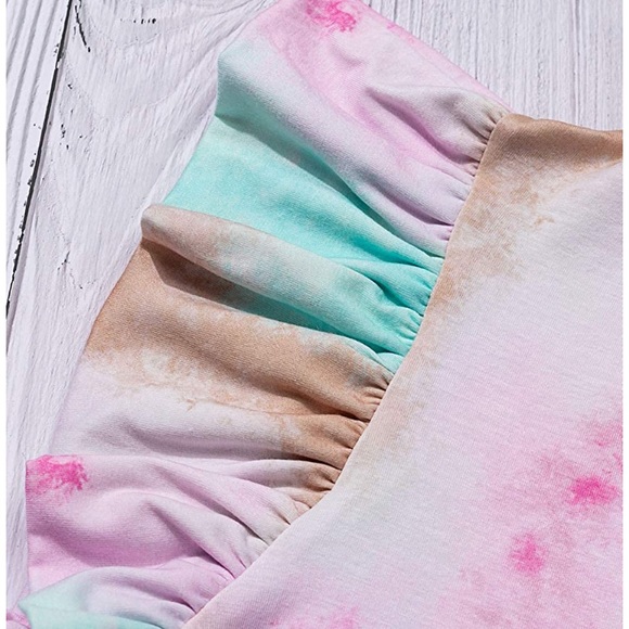 Ruffle Sleeve Top - NWOT - L - Picture 2 of 13